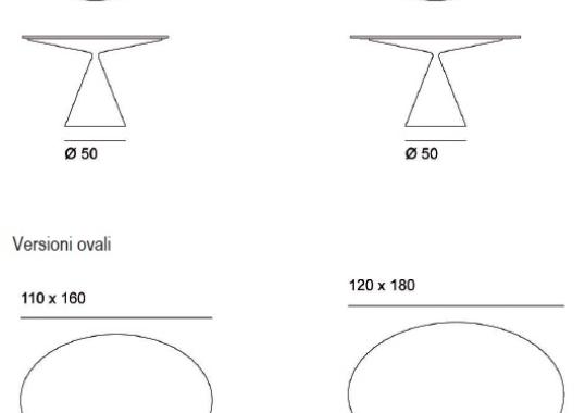 Стол Desalto Clay 697 Ceramic Table image 2