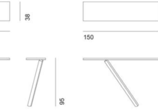 Консоль Desalto Element 682 Console image 2