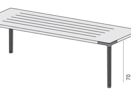 Уличный стол Desalto FAN TABLE DESALTO image 2