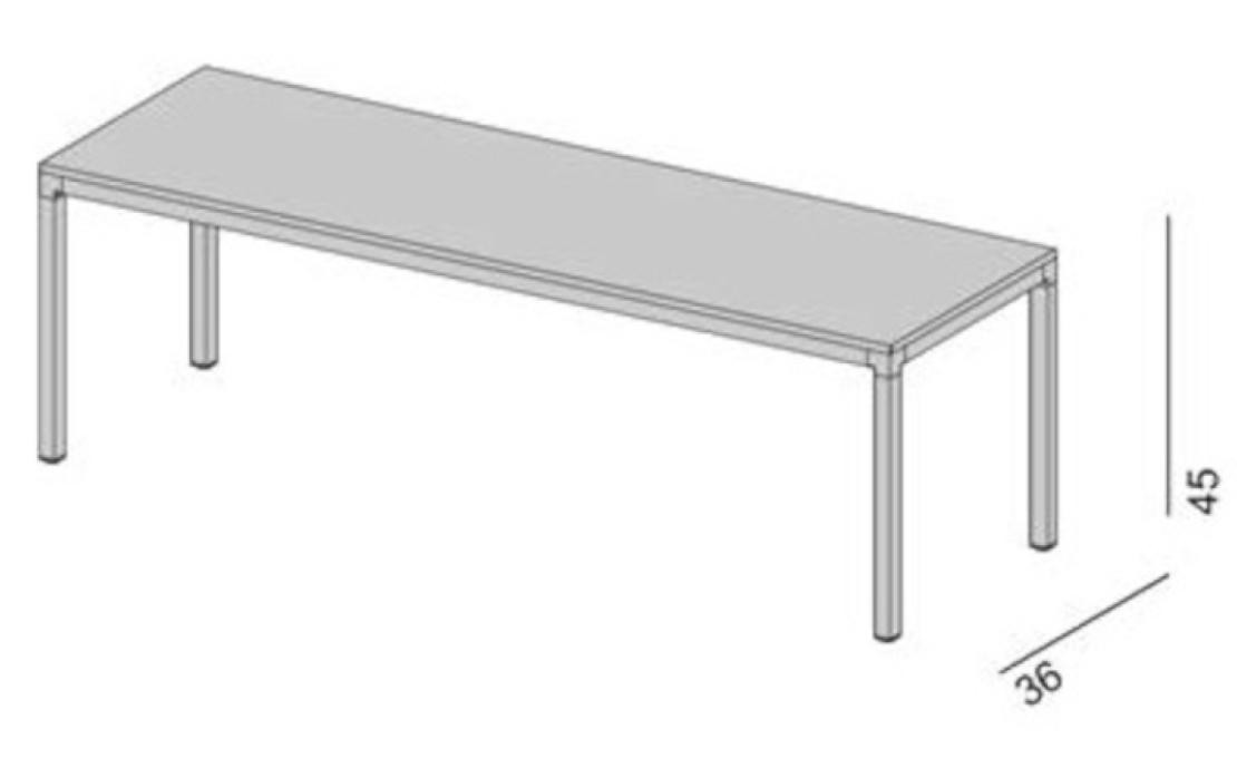 Банкетки от фабрики Desalto модель HELSINKI 597 BENCH