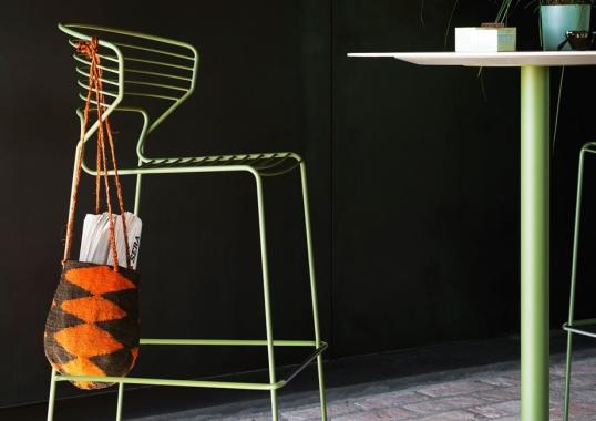 Уличный стул Desalto KOKI WIRE 754 OUTDOOR STOOL image 3