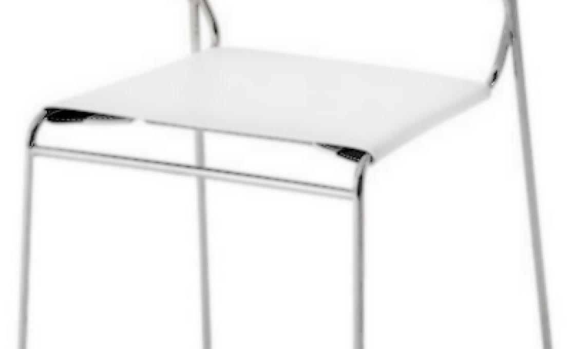 Стул от фабрики Desalto модель KOKI WIRE CUOIO 