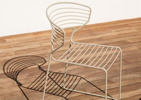 Уличный стул Desalto KOKI WIRE 753 OUTDOOR CHAIR image 4