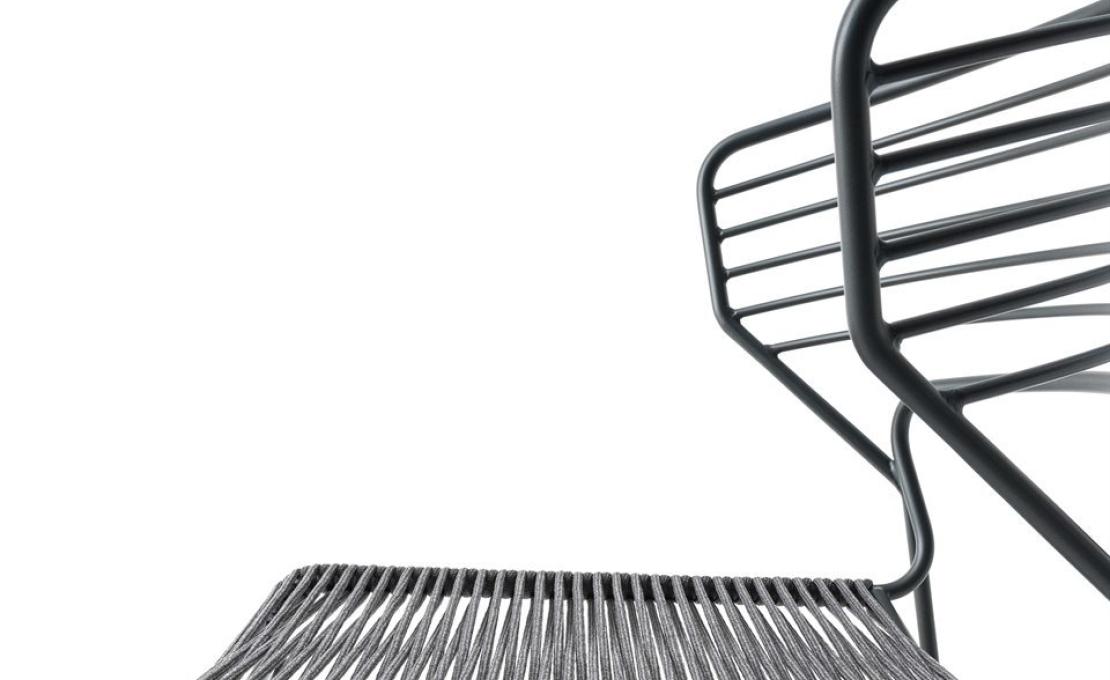 Стул от фабрики Desalto модель KOKI WIRE CORDA 
