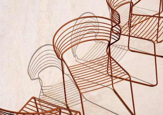 Уличный стул Desalto KOKI WIRE 753 OUTDOOR CHAIR image 5