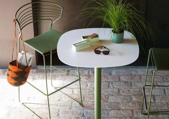 Уличный стул Desalto KOKI WIRE 754 OUTDOOR STOOL image 5