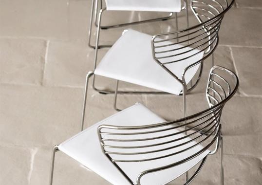 Стул Desalto KOKI WIRE CUOIO CHAIR image 4