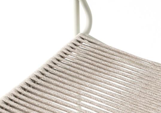 Стул от фабрики Desalto модель KOKI WIRE CORDA 