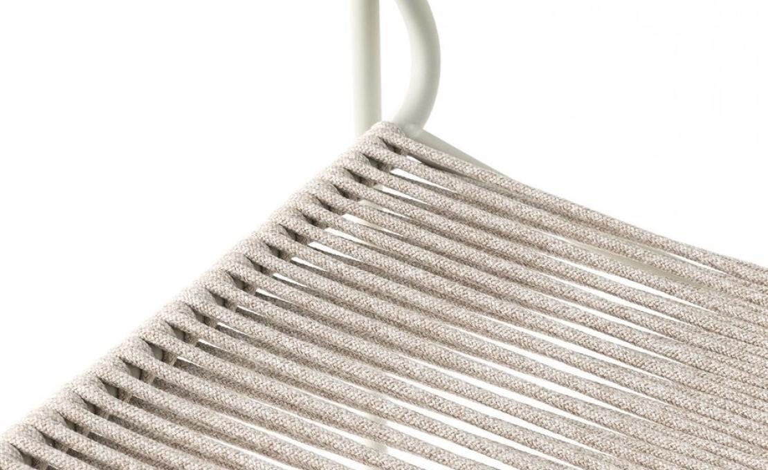 Стул от фабрики Desalto модель KOKI WIRE CORDA 