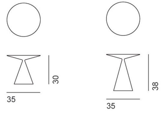 Журнальный столик Desalto MICRO CLAY COFFEE TABLE image 2