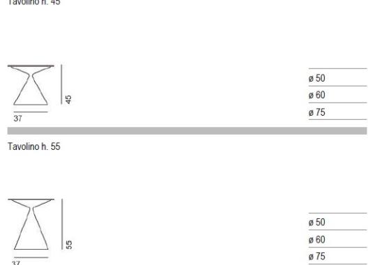 Уличный стол Desalto Mini Clay Con_ Out_ Coffee Table image 2