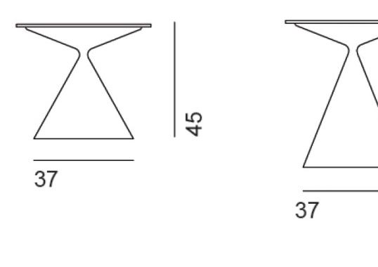 Журнальный столик Desalto MINI CLAY COFFEE TABLE image 2
