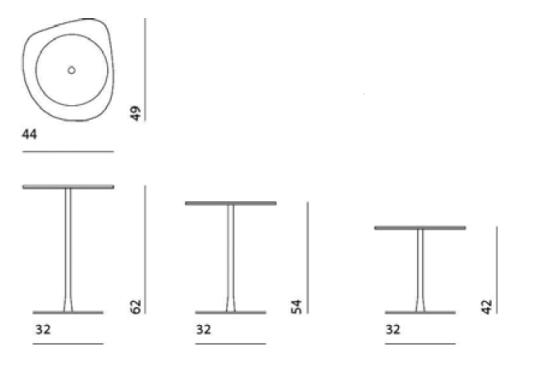 Журнальный столик Desalto Mixit Small Table image 2