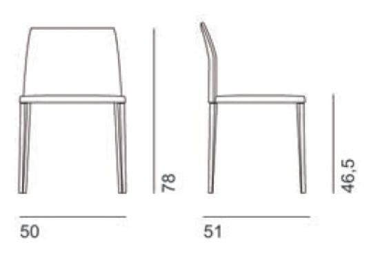 Стул Desalto NARA CHAIR image 2