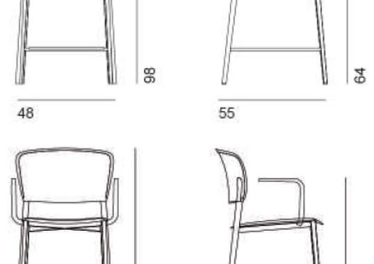 Табурет Desalto Ply Stool image 2