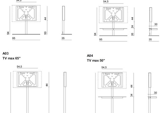Тв Мебель Desalto Sail 301 Tv System image 2