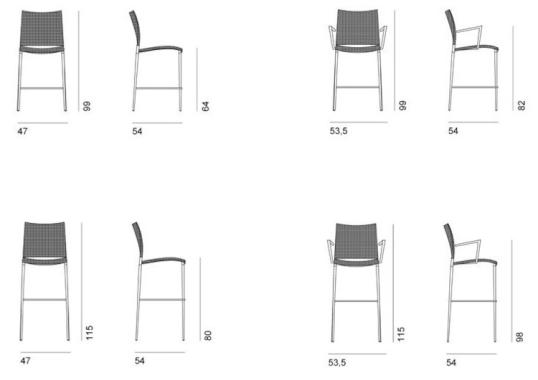 Табурет Desalto SAND AIR STOOL image 2