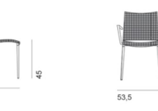 Уличный стул Desalto SAND AIR OUTDOOR CHAIR image 2