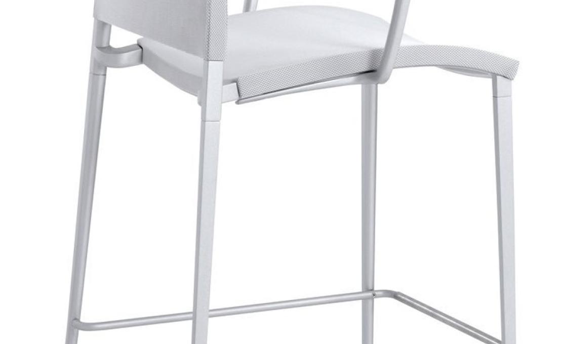 Уличный барный стул от фабрики Desalto модель SAND AIR OUTDOOR 