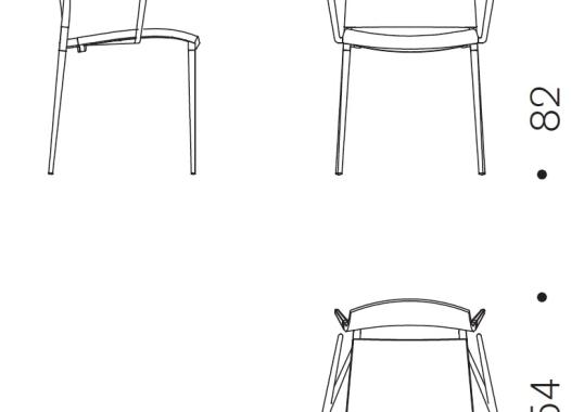 Стул Desalto SAND CHAIR image 3