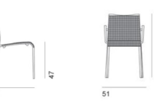 Уличный стул Desalto SAND LIGHT OUTDOOR CHAIR image 2