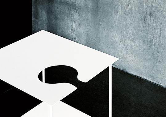 Журнальный столик Desalto Softer T_Steel 688 Small Table image 4