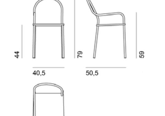 Стул Desalto Softer Than Steel 695 Chair image 2