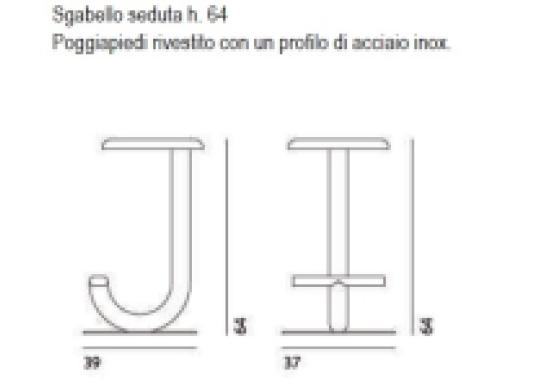 Табурет Desalto Strong Outdoor Stool image 2