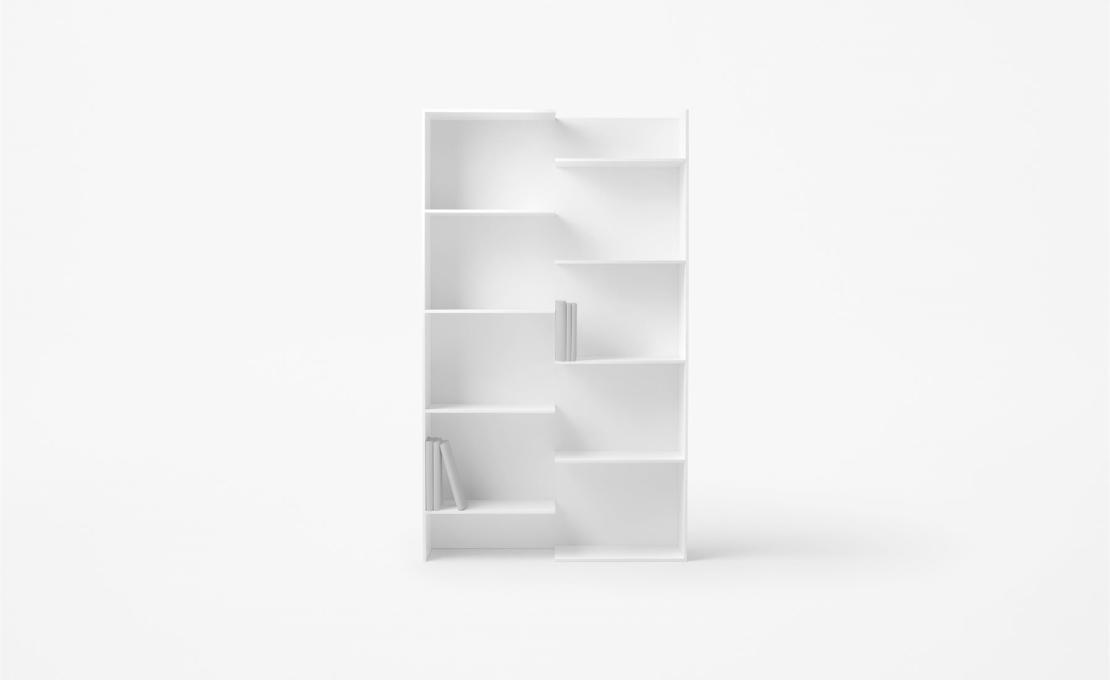 Стеллаж для книг от фабрики Desalto модель STEP 684 BOOKCASE