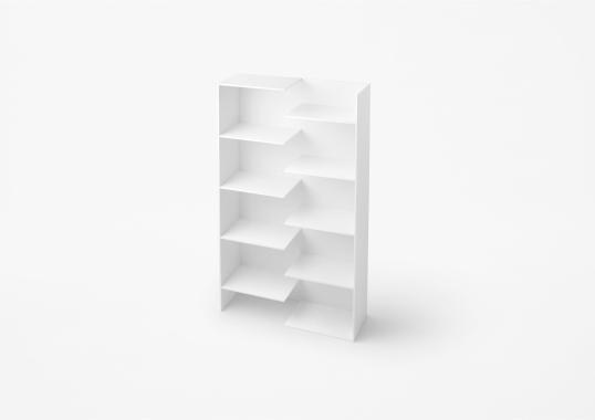 Стеллаж для книг от фабрики Desalto модель STEP 684 BOOKCASE