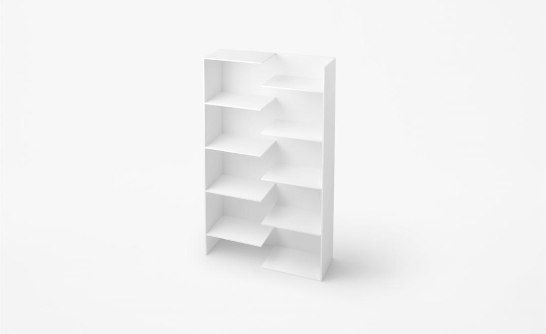 Стеллаж для книг от фабрики Desalto модель STEP 684 BOOKCASE