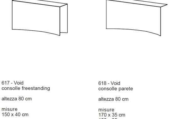 Консоль Desalto Void Console image 2