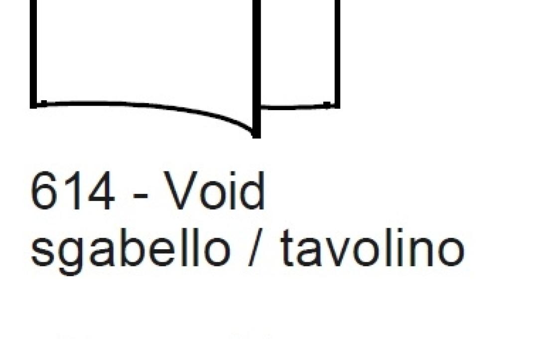 Табурет от фабрики Desalto модель Void 