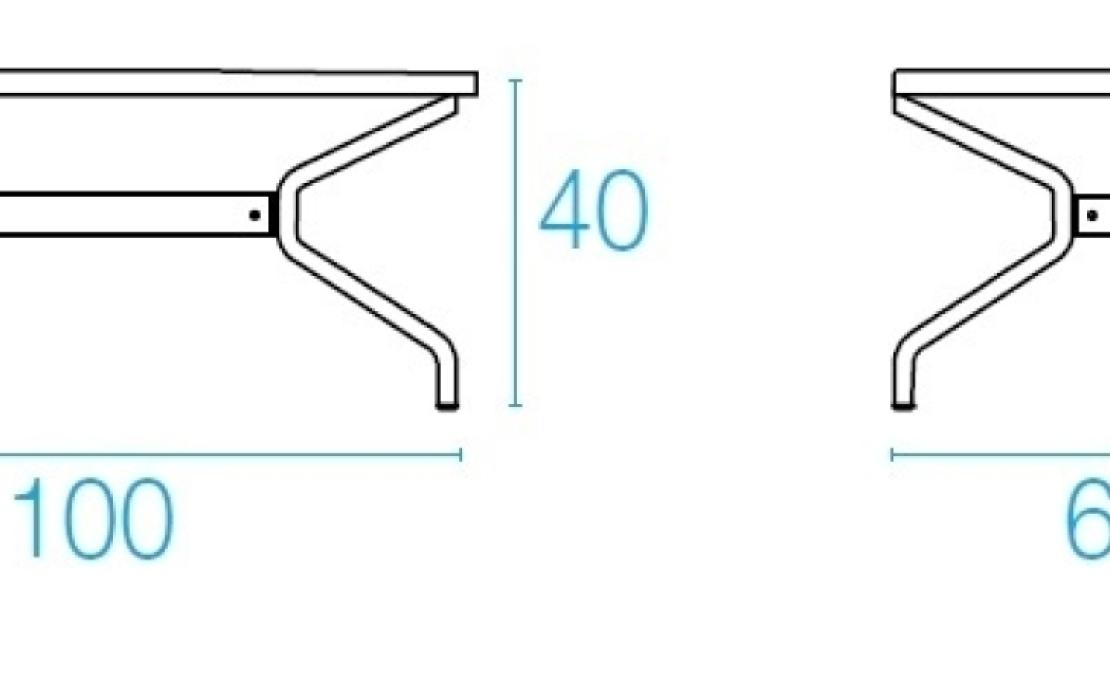 Уличный стол от фабрики Emu модель 3418