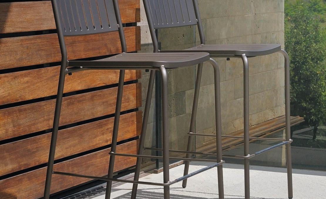 Уличный барный стул от фабрики Emu модель 148