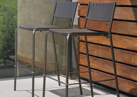 Уличный барный стул от фабрики Emu модель 148