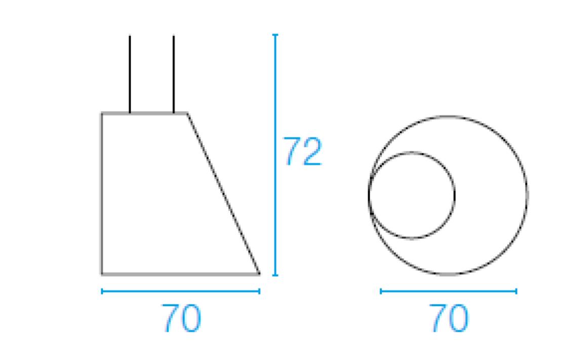 Подвесной светильник от фабрики Emu модель 2003