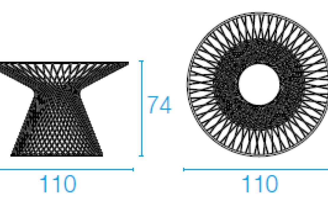 Уличный стол от фабрики Emu модель 494+1207