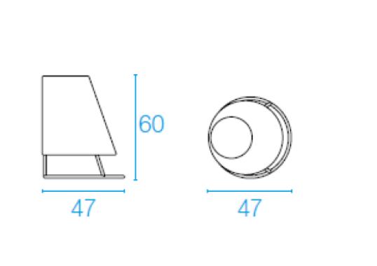Торшер от фабрики Emu модель 2002