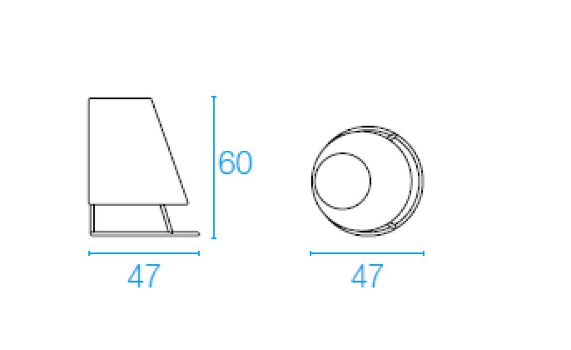 Торшер от фабрики Emu модель 2002