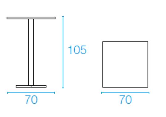 Уличный стол от фабрики Emu модель 528