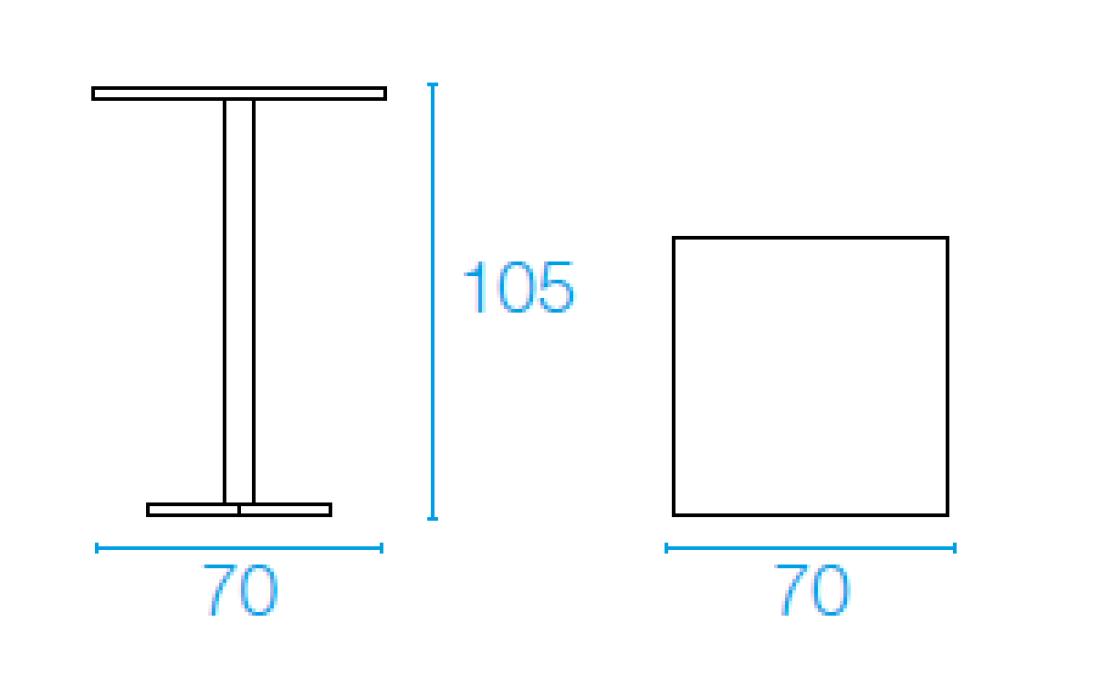 Уличный стол от фабрики Emu модель 528