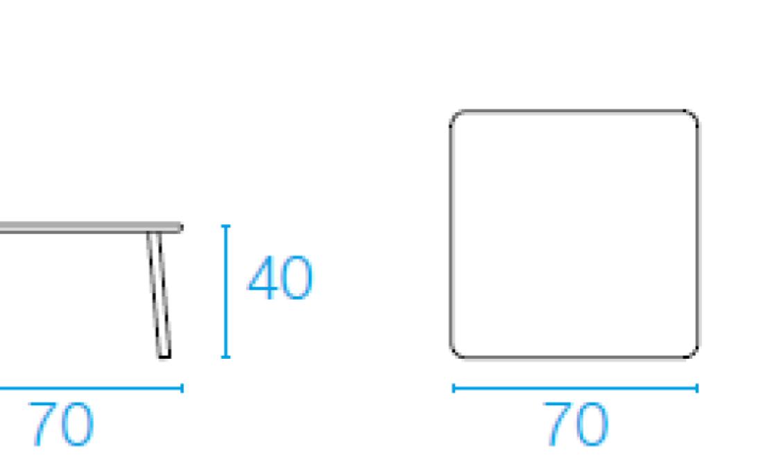 Уличный стол от фабрики Emu модель 526