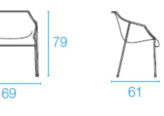 Стул от фабрики Emu модель 486