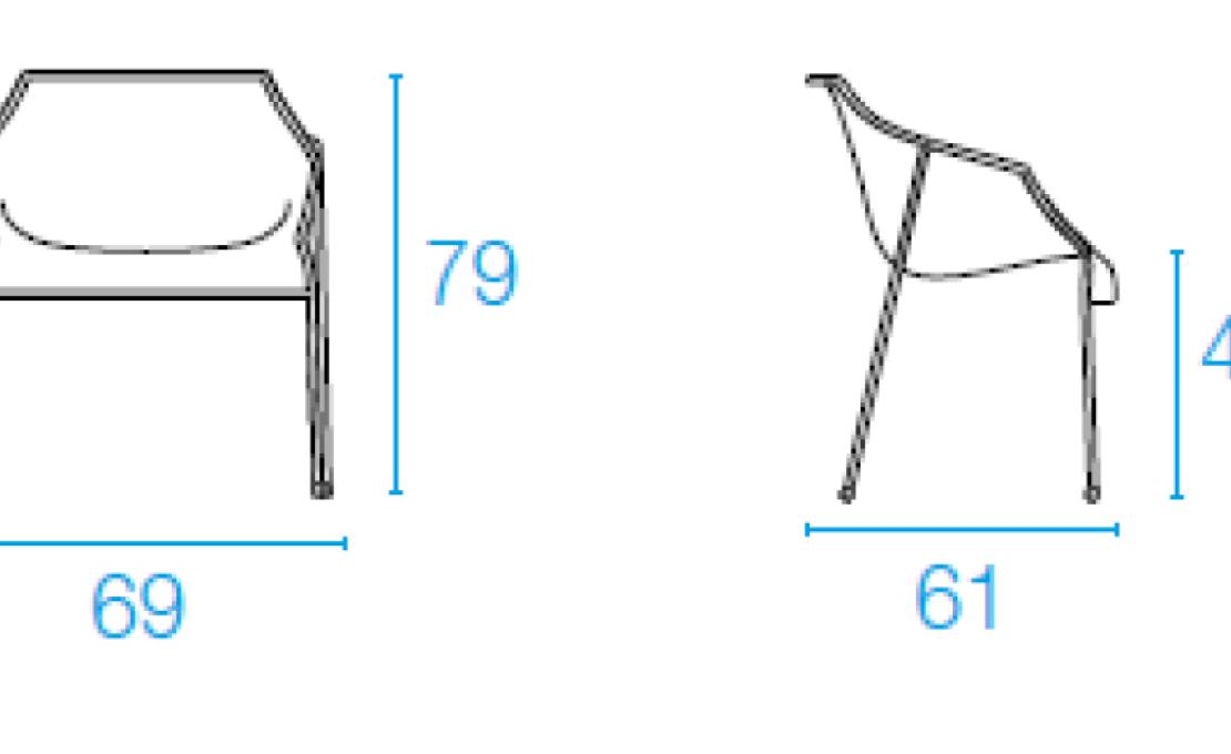 Стул от фабрики Emu модель 486