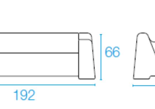 Уличный диван от фабрики Emu модель 586