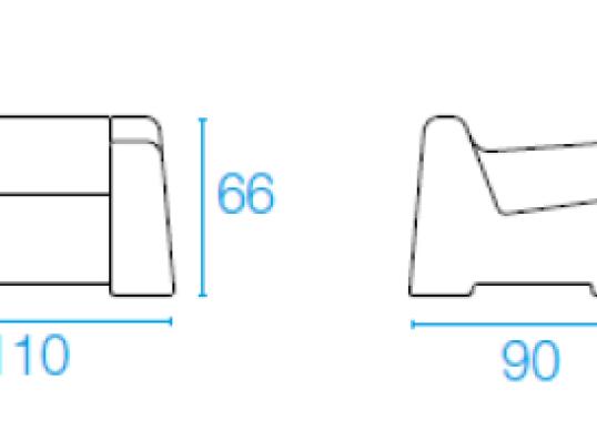 Уличное кресло от фабрики Emu модель 585