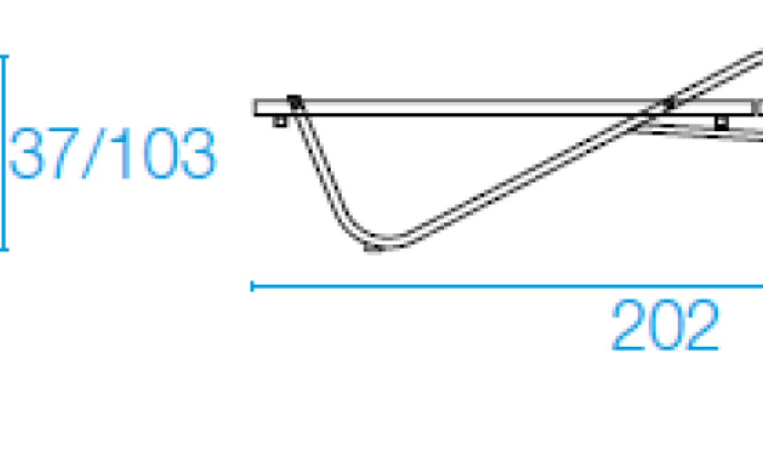 Шезлонг уличныйот фабрики Emu модель 195i1