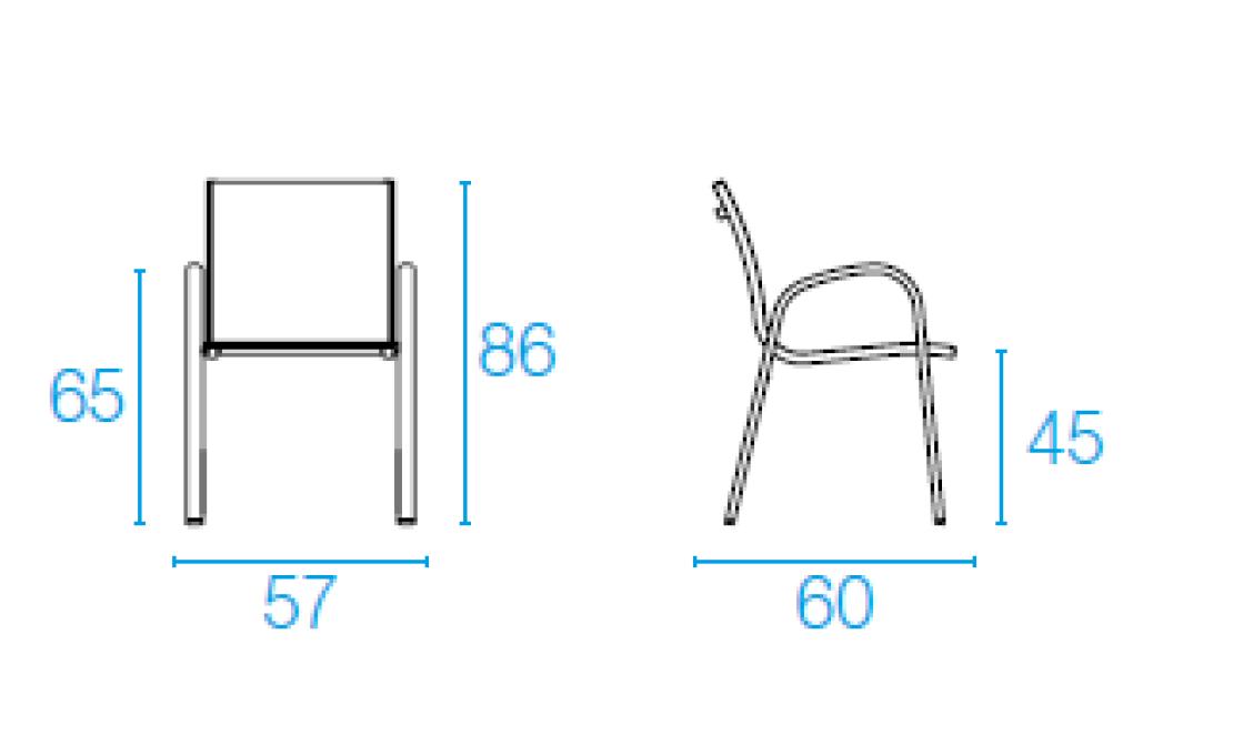 Уличное кресло от фабрики Emu модель 1310