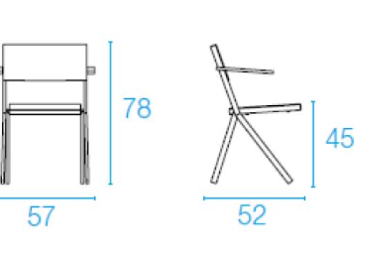Кресло от фабрики Emu модель 411